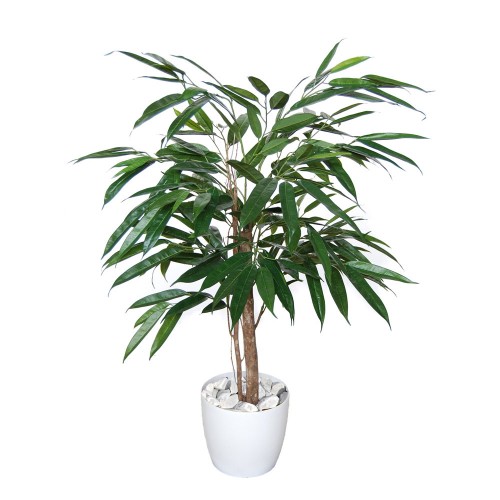 Planta semi-artificiala Ila, Longifolia Elfie Green - 100 cm